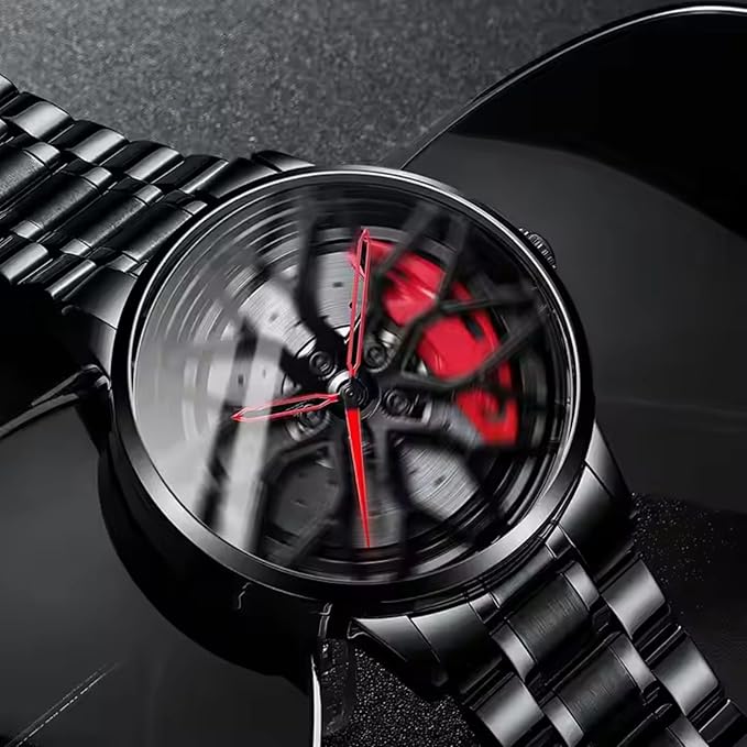 wheel rotating watches analog